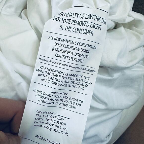 NWT Bunglo Shay Spaniola Boho Chic Down Filled Decorative Accent Pillow - Picture 7 of 8